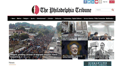 Desktop Screenshot of phillytrib.com