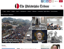 Tablet Screenshot of phillytrib.com